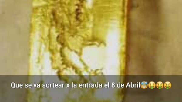 Sortearán lingote de oro por las entradas en una fiesta