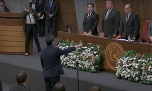 En sesión extraordinaria, Gustavo Santander juró como nuevo ministro de la Corte - OviedoPress