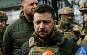 Mercenarios he’i que tomaron Bajmut y Zelenski habla de “destruir” a los rusos