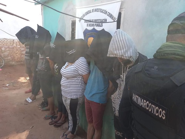 ALLANAN BOCAS DE EXPENDIO DE DROGAS EN SANTANI FUERON DETENIDAS OCHO PERSONAS - La Voz del Norte