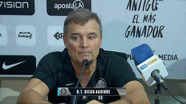 Las conclusiones de Aguirre tras la derrota de Olimpia - C9N