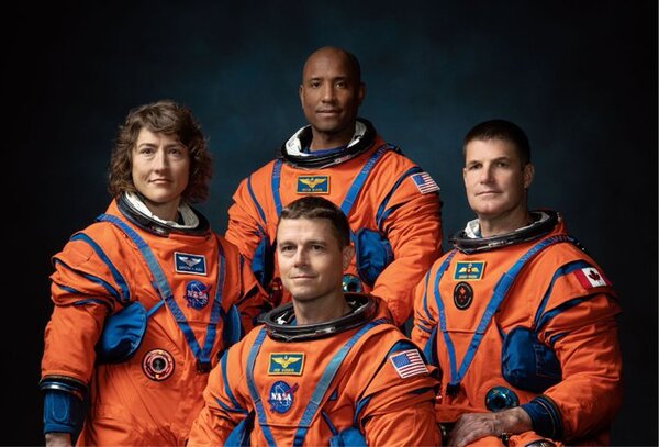 Artemis II: Los cuatro astronautas de la NASA que viajarán a la Luna en una histórica misión