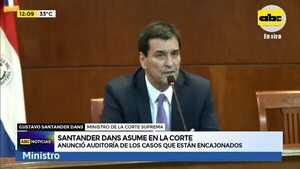 Video: Santander Dans asume en la Corte - ABC Noticias - ABC Color