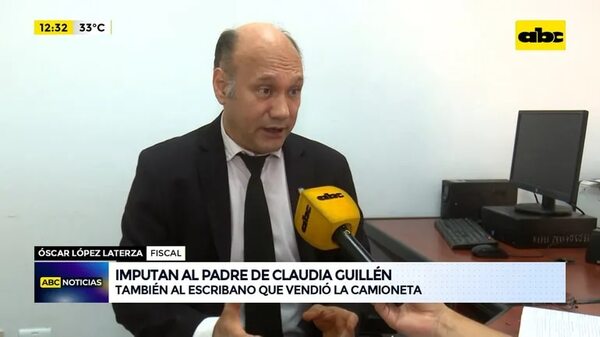 Video: Imputan al padre de Claudia Guillén - ABC Noticias - ABC Color