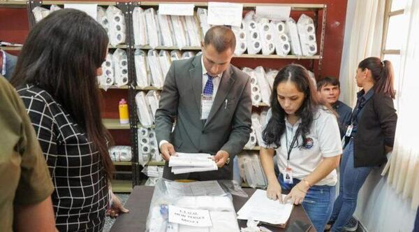 Mañana ya se estará distribuyendo materiales electorales para las elecciones. – Prensa 5