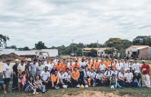 Inauguran nueva Unidad de Salud Familiar construida en 5 semanas por organización francesa - Nacionales - ABC Color