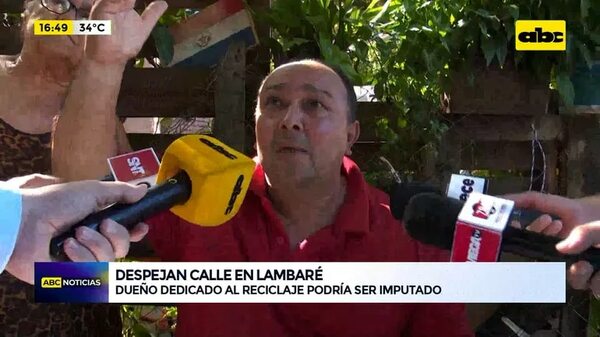 Video: Desalojan chatarrería que ocupaba una calle - ABC Noticias - ABC Color