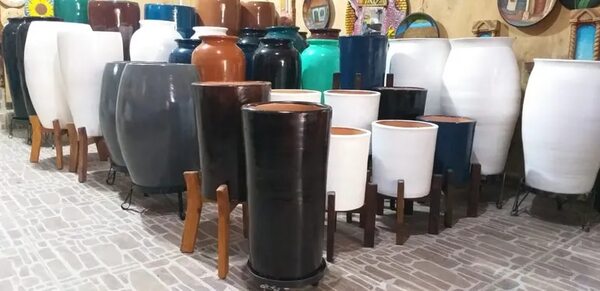 Turismo interno en Semana Santa: artesanos ofrecen coloridas planteras y accesorios para hermosear el jardín - Viajes - ABC Color