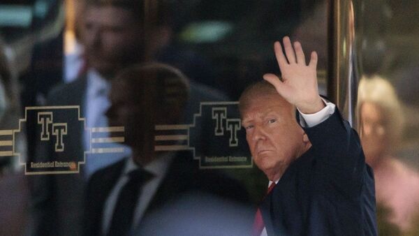 Donald Trump llega a Nueva York para enfrentar a la Justicia