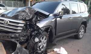 “Tacuara” se accidentó con su auto esta tarde | 1000 Noticias