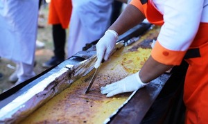 LA SOPA PARAGUAYA MÁS LARGA DEL MUNDO ES DE LUQUE •