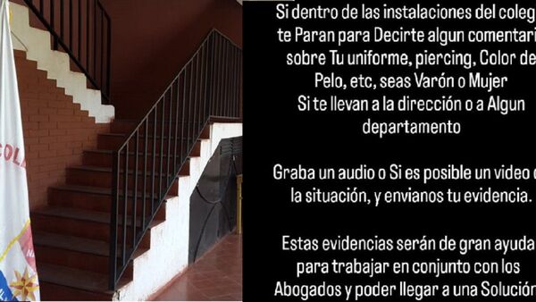 Estudiantes denuncian que sufren persecución por su pinta