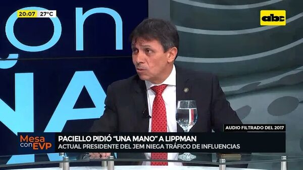 Video: Filtran audio entre Lippman y Paciello - Mesa de Periodistas - ABC Color