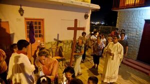 Con Vía Crucis y chipa apo reviven las tradiciones de Semana Santa   