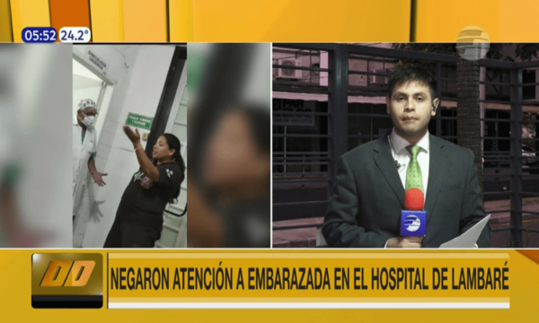 Negaron atención a embarazada en el hospital de Lambaré | Telefuturo