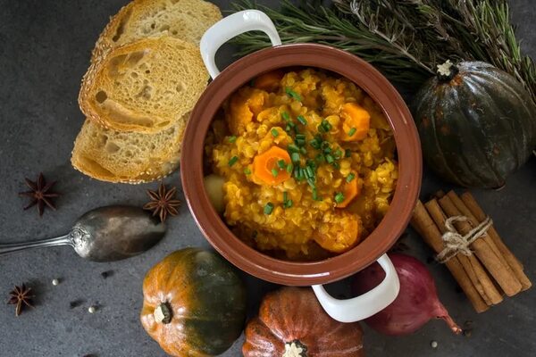 Estofado de calabaza y lentejas, un buen almuerzo para días santos - Gastronomía - ABC Color