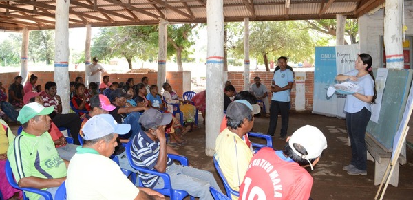 Inició ciclo de talleres del Proyecto AbE Chaco del 2023 con las comunidades de Boquerón