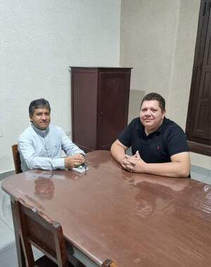 Diputado Juancho Acosta se reunió con el obispo de Concepción para proyectar la Diócesis de Amambay - Radio Imperio