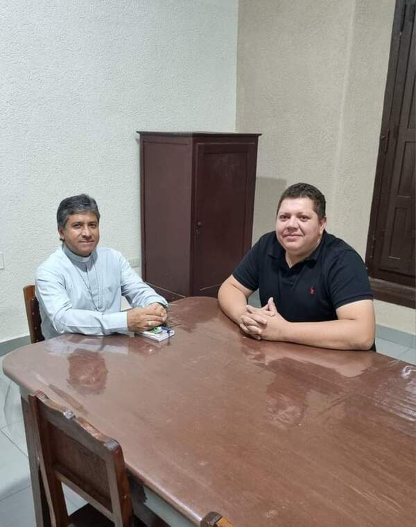 Diputado Juancho Acosta se reunió con el obispo de Concepción para proyectar la Diócesis de Amambay - Radio Imperio