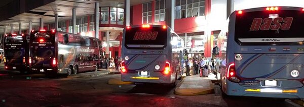 Estación de buses espera gran contingente para esta tarde | 1000 Noticias