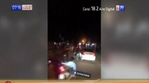Automovilista atropelló a Linces que hacían barrera - Noticias Paraguay