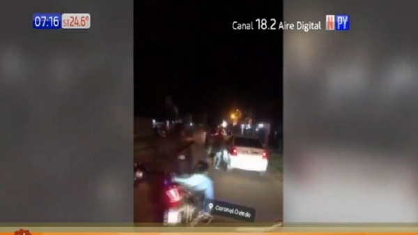 Automovilista atropelló a Linces que hacían barrera - Noticias Paraguay