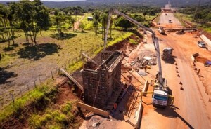 Ruta PY02: Arranca hormigonado de futuro paso en variante de Caacupé