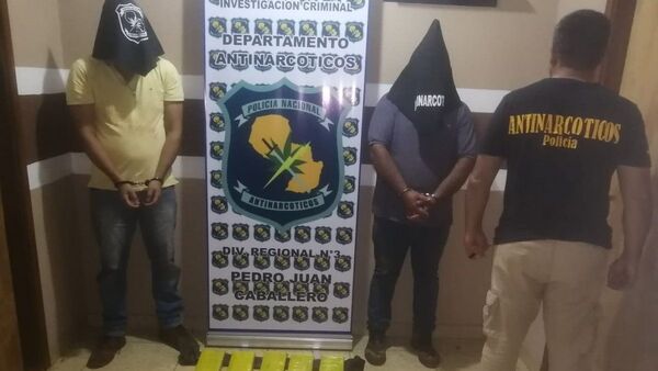 Dos detenidos por intentar pasar más de 11 kilos de cocaína a Brasil