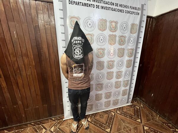 Detienen a presunto asaltante en Concepción