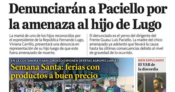 La Nación / LN PM: edición mediodía del 4 de abril