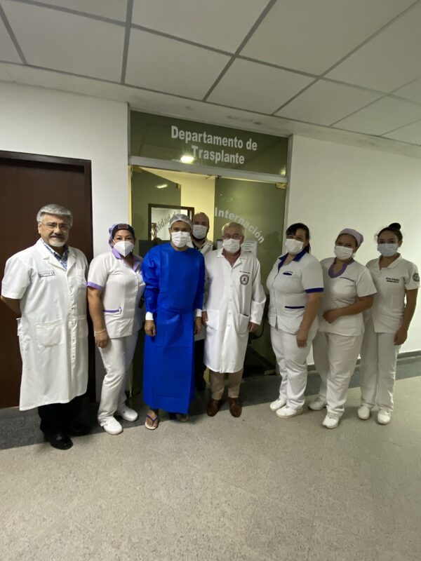 Luego de una generosa donación de órganos dan alta médica a trasplantado renal » San Lorenzo PY