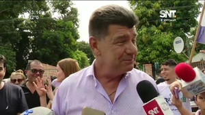 Efraín Alegre y Soledad Nuñez en Guarambaré - SNT