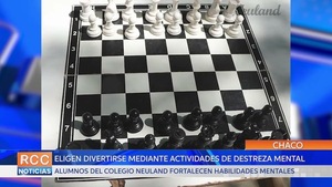Alumnos del Colegio Neuland eligieron divertirse mediante actividades de destreza mental