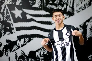 Matías Segovia ya se puso la camiseta del Botafogo de Brasil | 1000 Noticias
