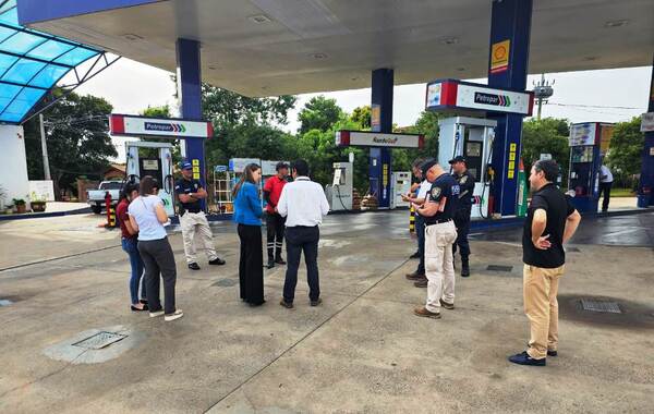 Allanan servicentro de Petropar en Luque •