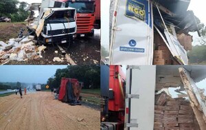 Cuádruple choque deja daños materiales en Caaguazú – Prensa 5