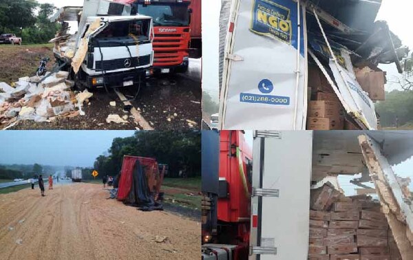 Cuádruple choque deja daños materiales en Caaguazú – Prensa 5
