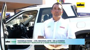 Video: De La Sobera presentó en Innova 2023 la Chevrolet Montana - ABC Rural - ABC Color