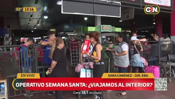 Operativo Semana Santa: La Estación de Buses recibe a varios viajeros - C9N