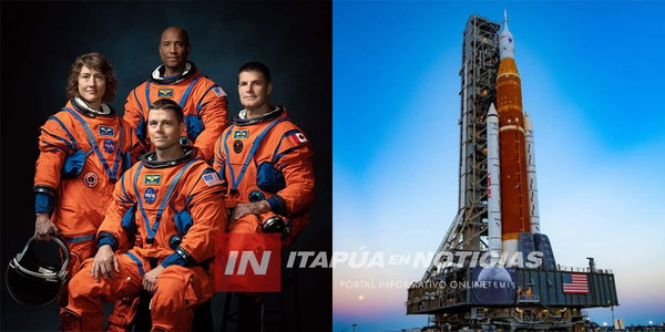 LA NASA ANUNCIÓ QUIÉNES SON LOS CUATRO ASTRONAUTAS QUE REANUDARÁN LOS VIAJES TRIPULADOS A LA LUNA DESPUÉS DE MEDIO SIGLO - Itapúa Noticias