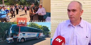  ENTREGARON CARNETS PARA BUS UNIVERSITARIO EN SAN JUAN DEL PARANÁ  - Itapúa Noticias