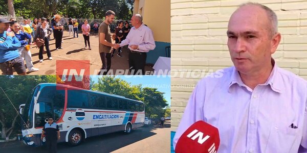 ENTREGARON CARNETS PARA BUS UNIVERSITARIO EN SAN JUAN DEL PARANÁ - Itapúa Noticias