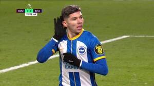 [VIDEO] ¡Julio Enciso marcó su primer gol en la Premier League!
