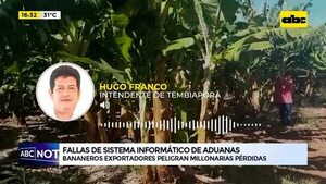 Video: Bananeros exportadores peligran millonarias pérdidas - ABC Noticias - ABC Color