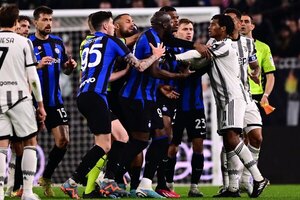 Versus / Juventus e Inter empataron en un partido caliente por las semifinales de la Copa Italia