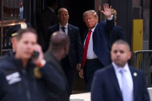 Los fiscales expresaron ante el juez su preocupación por las publicaciones de Trump en las redes sociales