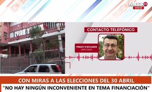 D'Ecclesiis dijo que los recursos para la ANR "no faltarán, pero tampoco sobrarán" - Megacadena — Últimas Noticias de Paraguay