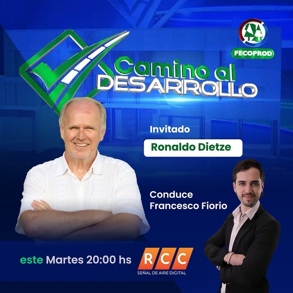 «Desafíos a nivel nacional» esta noche a través de Camino al Desarrollo a partir de las 20:00hs