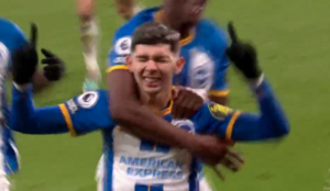 ¡Julio Enciso metió un gol y se puso a llorar!