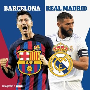 Barcelona-Real Madrid, cuarto clásico del año que vale una final - Fútbol Internacional - ABC Color